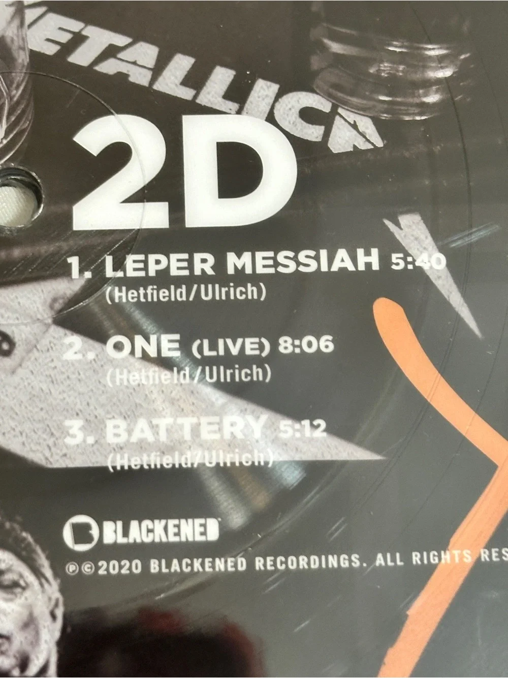 Metallica Blackened double album set